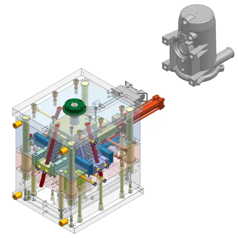 plastic injection mold and part-12