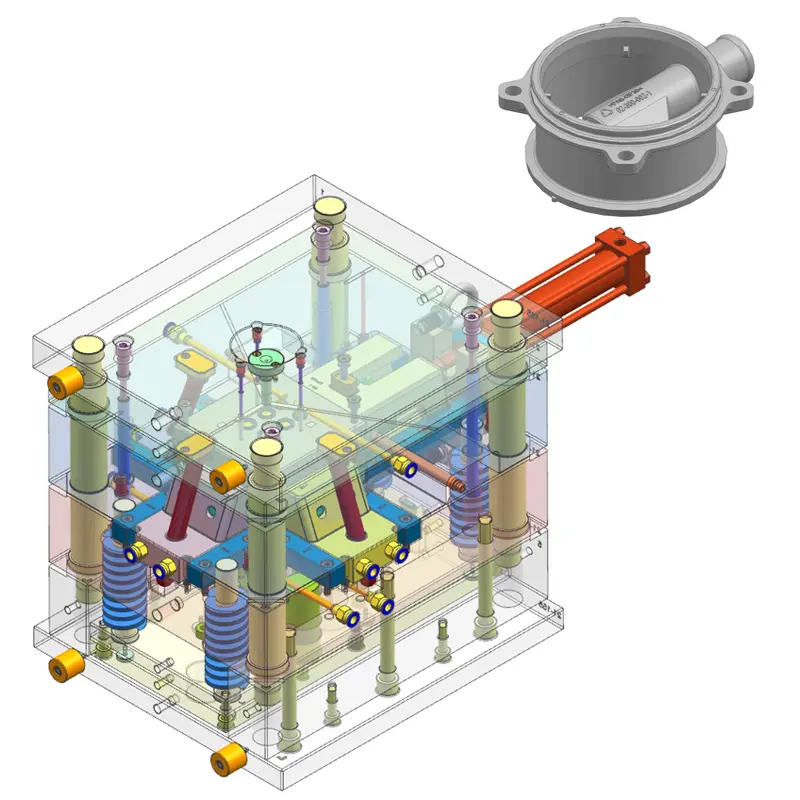 plastic injection mold and part-13
