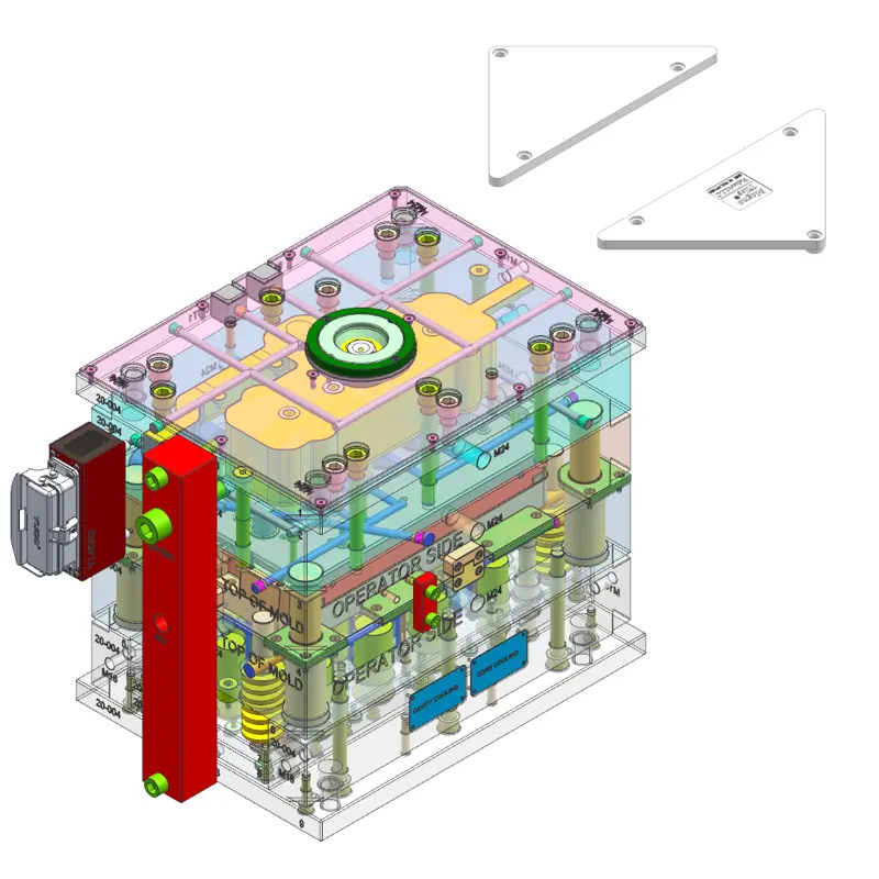 plastic injection mold and part-14