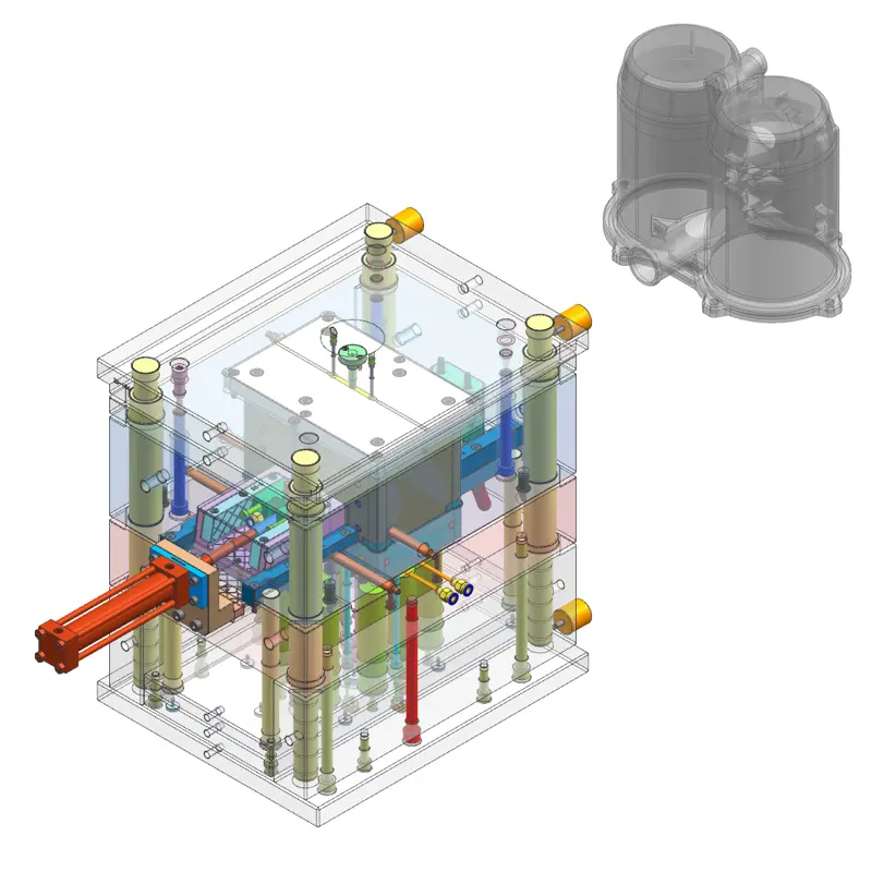 plastic injection mold and part-18