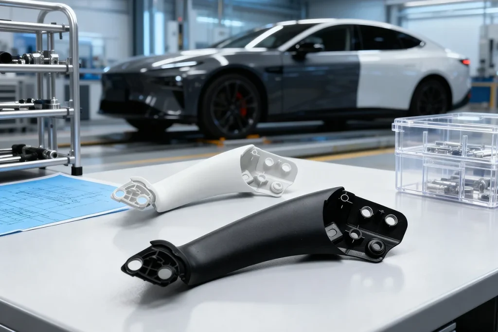 Car Door Handle Components for Automotive Industry Case